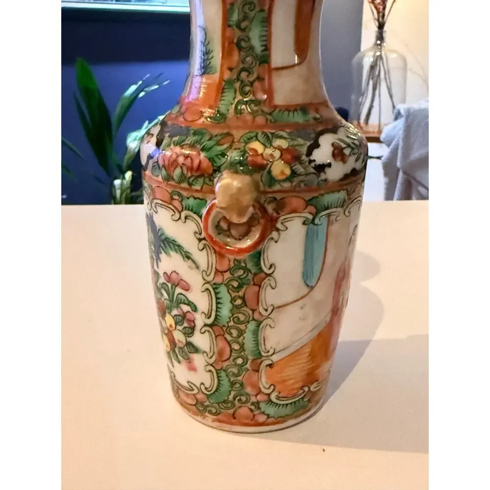 Antique 19th Century Chinese Rose Medallion 6
